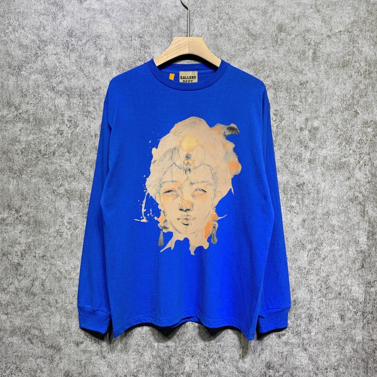 Gallery Dept Long Sleeved Shirt Fashion Brand Long Sleeve Long-Sleeved T-shirt Blouse